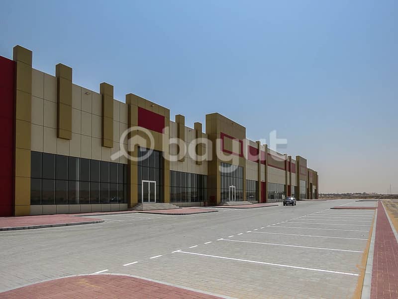 Brand New 4 Warehouses/Factory and 2 Showrooms direct from  owner