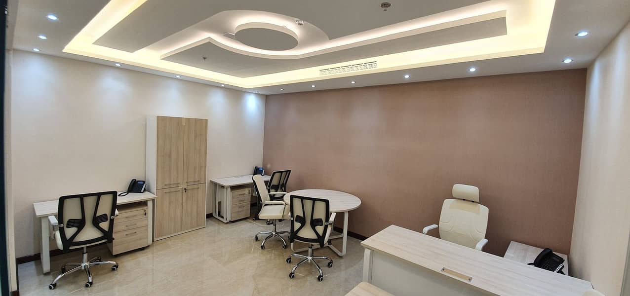 8 Fully furnished serviced office direct from landlord (No Commission)
