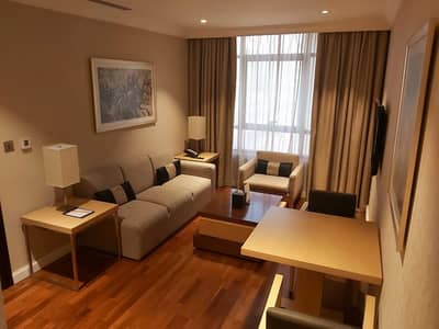 Hotel Apartment for Rent in Al Nahda (Dubai), Dubai - Studio Suite , No Kitchen , No Cooking , Fully Furnished , Brand New , Monthly Package