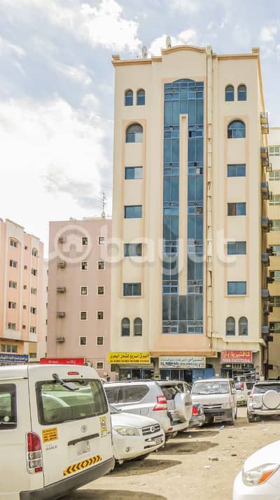 1 Bedroom Apartment for Rent in Al Ghuwair, Sharjah - BUILDING FRONT SIDE