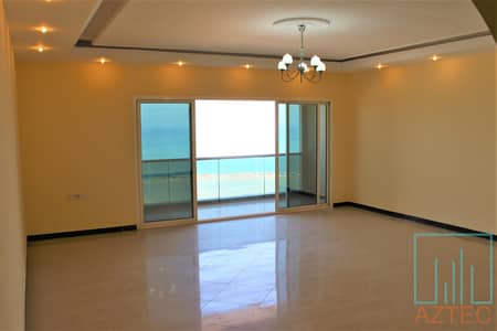 3 Bedroom Apartment for Rent in Corniche Ajman, Ajman - Spacious, Panoramic & Full Sea View 3BHK For Rent