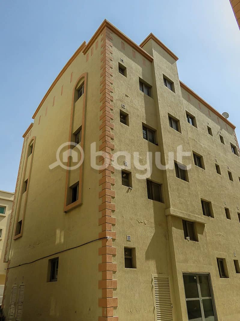 Studio flats available for Bachelors in HIND 3- 1605 Muweillah Sharjah