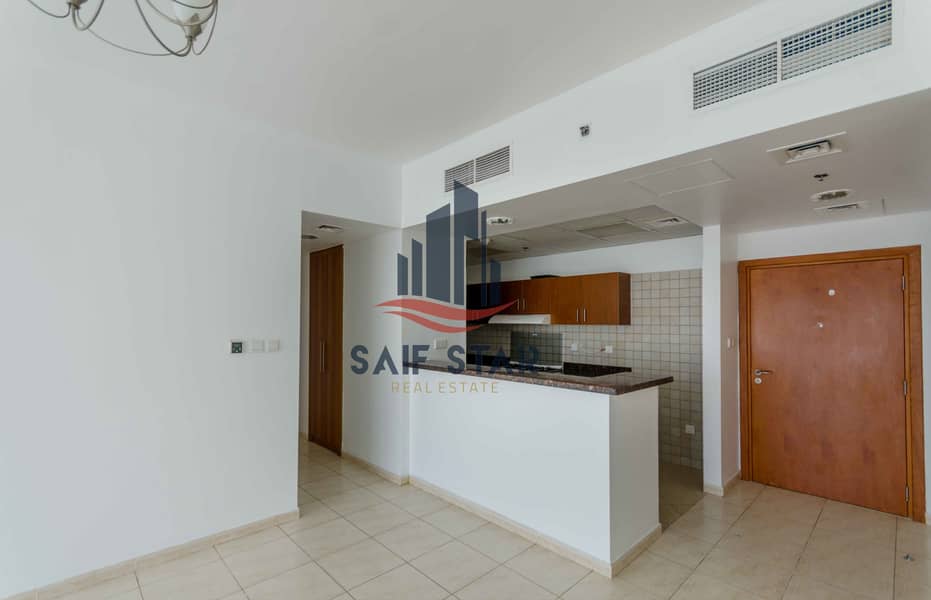 Large 1BR | Open Kitchen | Swimming Pool View | Ready to Move