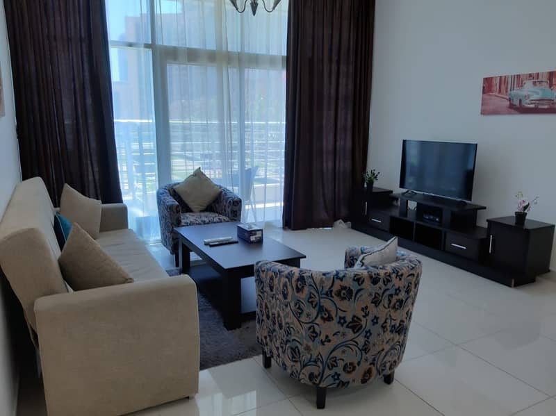 14 hot summer offer amazing  fully furnished One bed room apartment  with corner city view