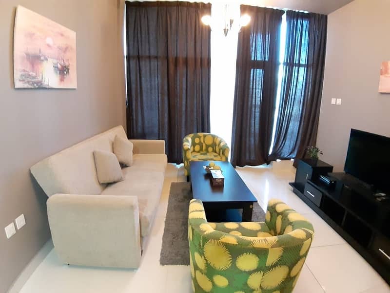 23 hot summer offer amazing  fully furnished One bed room apartment  with corner city view