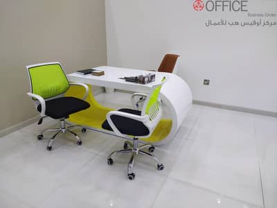 Office for Rent in International City, Dubai - FLASH NEW FLASH NEW FULLY FURNISHED & SERVICED OFFICE WITH FREE CAR PARKING  / FREE REFRESHMENT