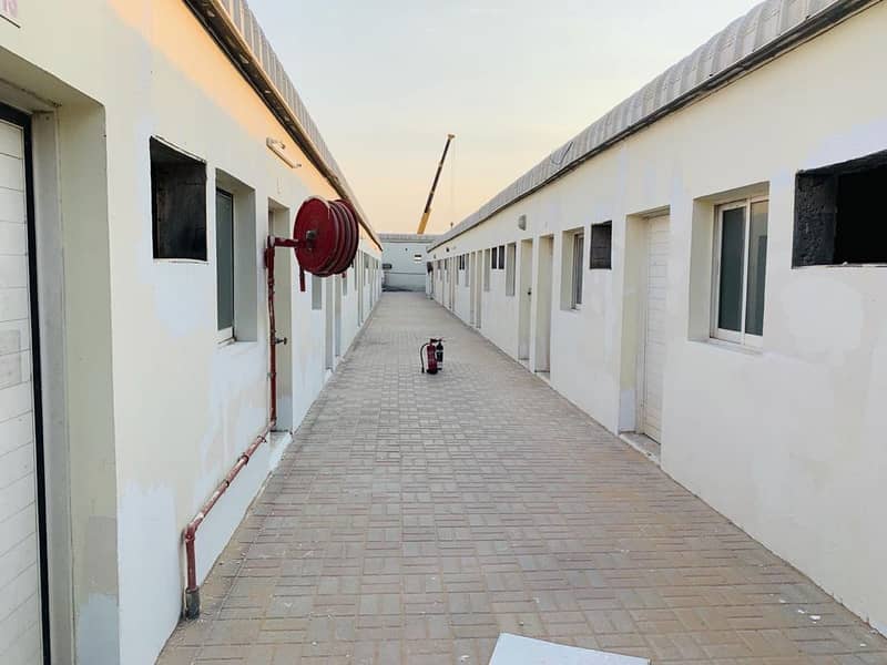 44 Rooms Labour Camp  Ready to move-Sharjah Sajaa-
