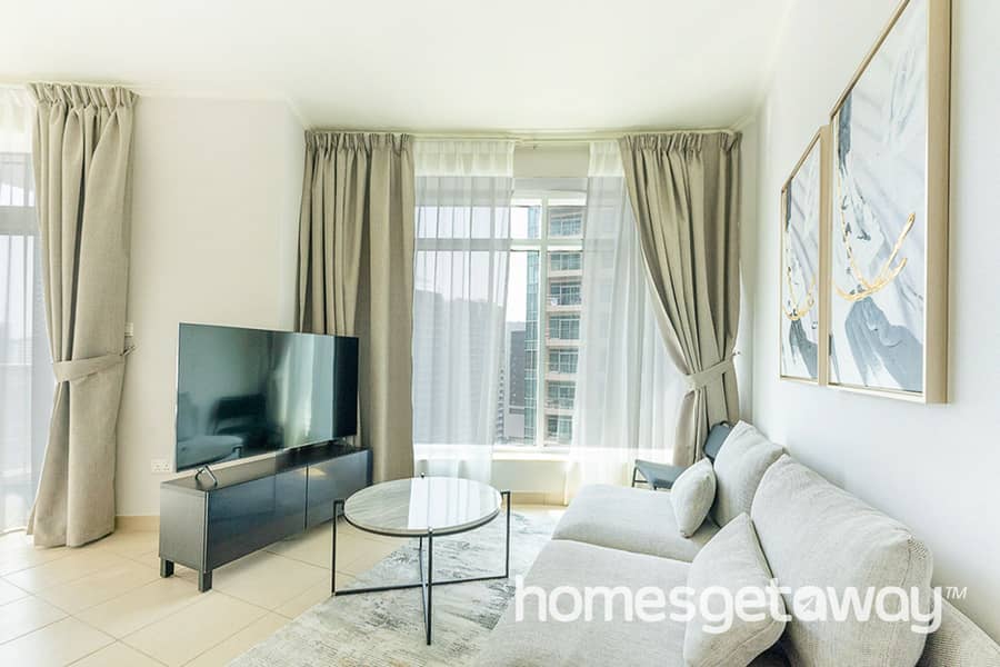 HomesGetaway - 1 BR Brand New Apartment in Burj Views