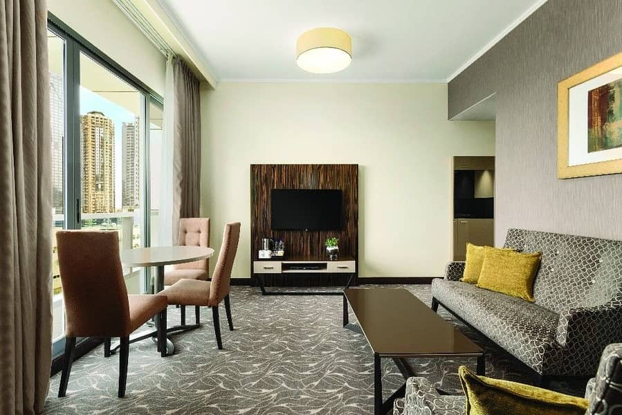 Superb Furnished One Bedroom on Corniche Road with Upscale Facilities - No Commission Superb Furnished One Bedroom on Corniche Road with Upscale Facilities - No Commission