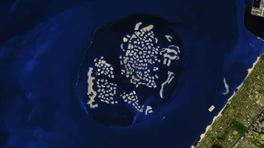 -WORLD ISLAND PLOT IN DUBAI  FULL SEA VIEW