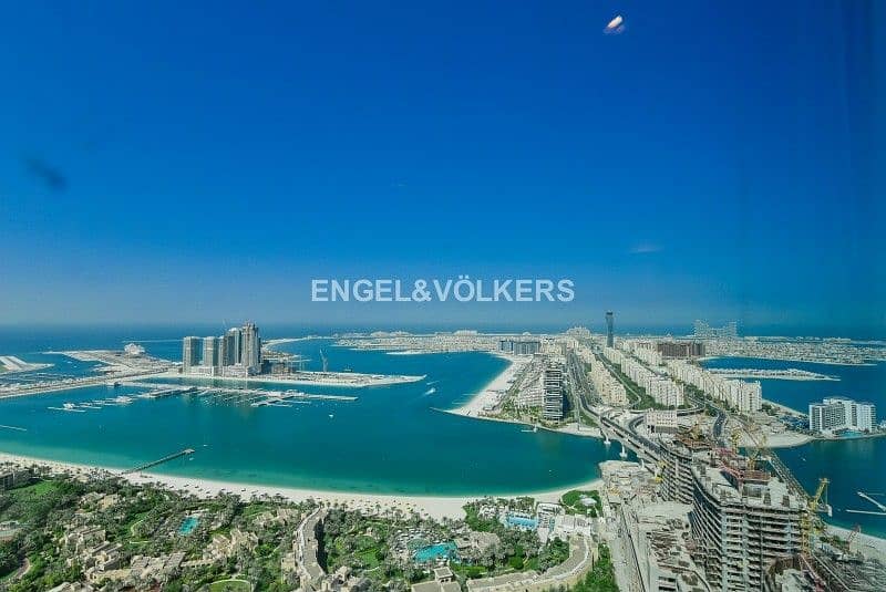 位于迪拜媒体城，迪拜阿瓦尼棕景套房酒店 3 卧室的顶楼公寓 7400000 AED - 5309276