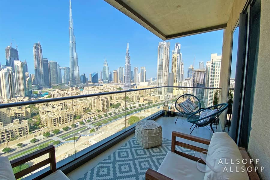 Three Bedroom | High Floor | Burj Khalifa view
