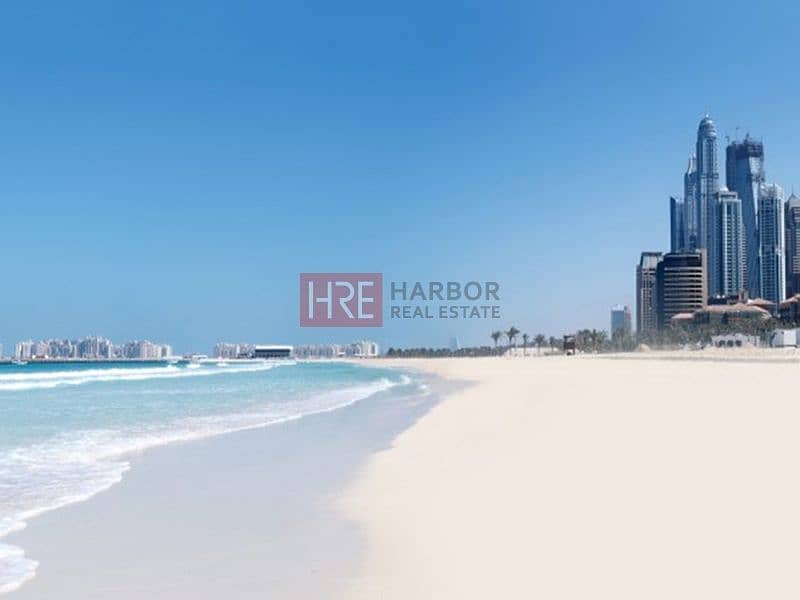 位于迪拜码头，巴塞洛公寓 1 卧室的酒店式公寓 2300000 AED - 5545490