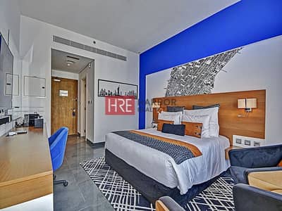 شقة فندقية 1 غرفة نوم للبيع في برشا هايتس (تيكوم)، دبي - Executive Suite| Growing ROI 5% | Prime Location