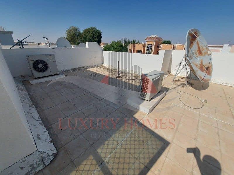 14 Located in the Heart of Al Jimi Balconies small Yard
