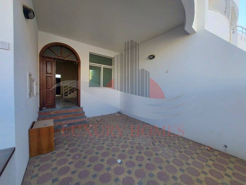 17 Located in the Heart of Al Jimi Balconies small Yard