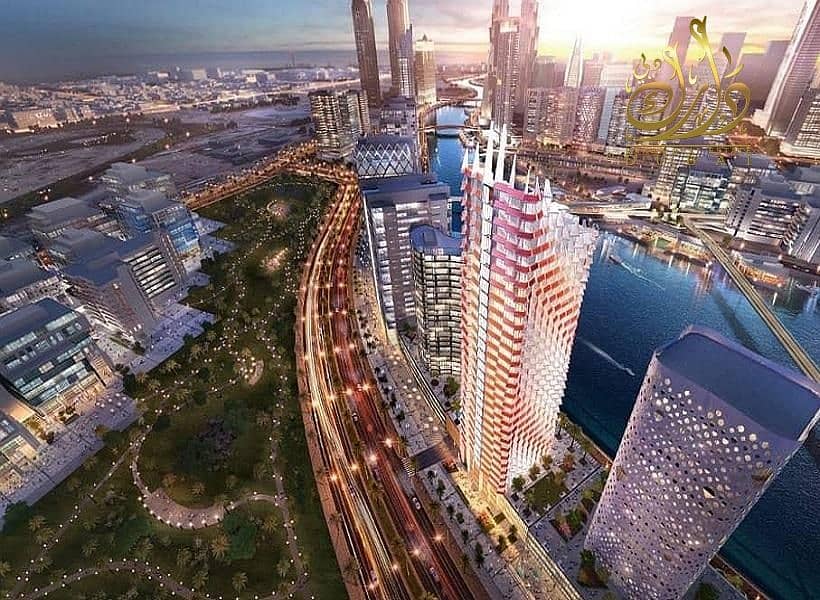 INSTALLMENT BASIS | APARTMENT FOR SALE | WITH KHALIFA TOWER VIEW AND THE WATER CANAL | BUSINESS BAY | DUBAI