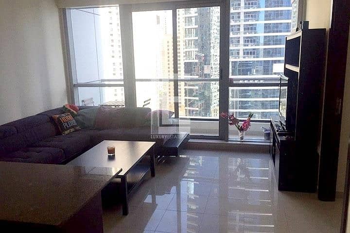 位于迪拜码头，湾区中心，湾区中心西 1 卧室的公寓 75000 AED - 5551985