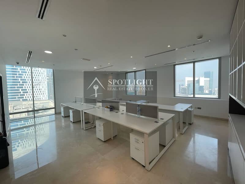 Furnished and Partitioned Office| Near to Metro | Rented