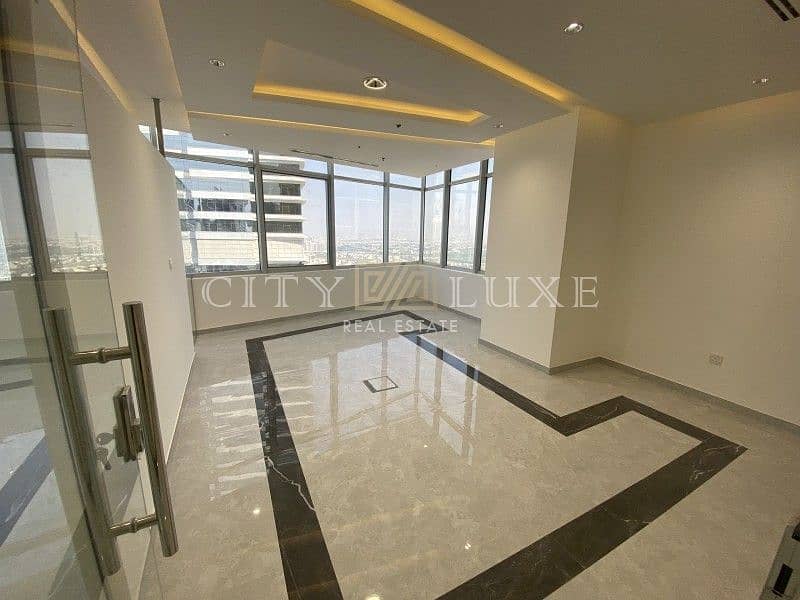 8 Brand New Fitted office for Rent| Spectacular View