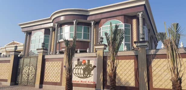 6 Bedroom Villa for Sale in Al Goaz, Sharjah - Luxury corner villa for sale -opposite-Sharjah Airport Road– Wasite Area Sharjah.