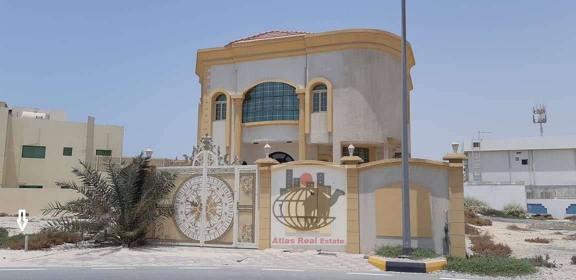 Luxury  New villa for sale near the sea – with Open Space in Al-Fisht Area- Sharjah.