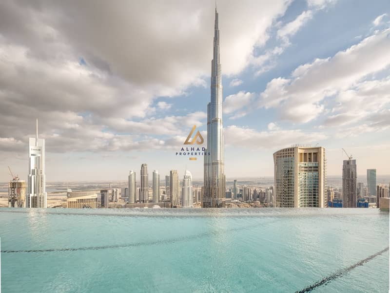 Monthly 90K | All Bills inclusive | Burj Khalifa View