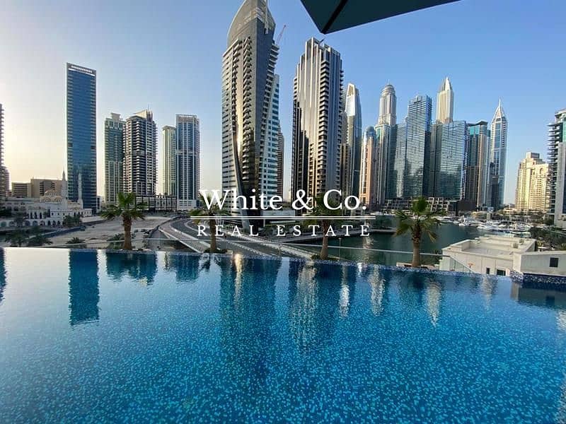 位于迪拜码头，三叉戟海湾大楼 1 卧室的公寓 1120000 AED - 5542375