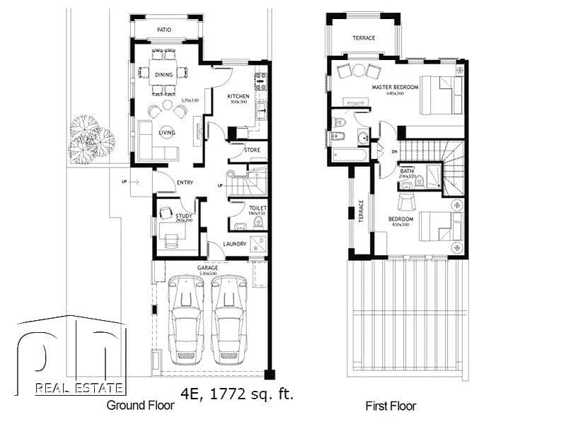 14 Upgraded Floors | 1794 SQFT - 4E | 2 Bed in Springs 1