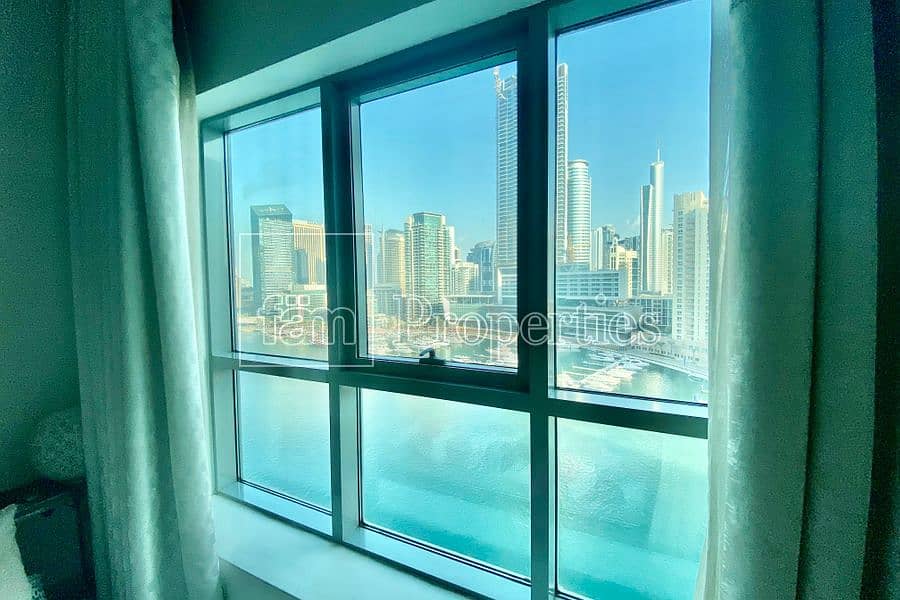 13 Best Layout /Full Marina View 1BR /Rented