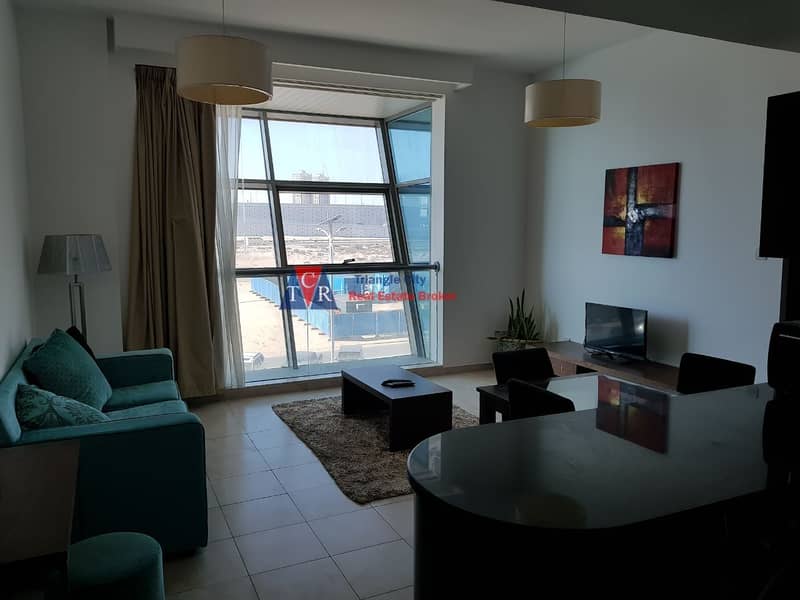 Hot offer in The Diamond tower sports city  furnished one bed room.