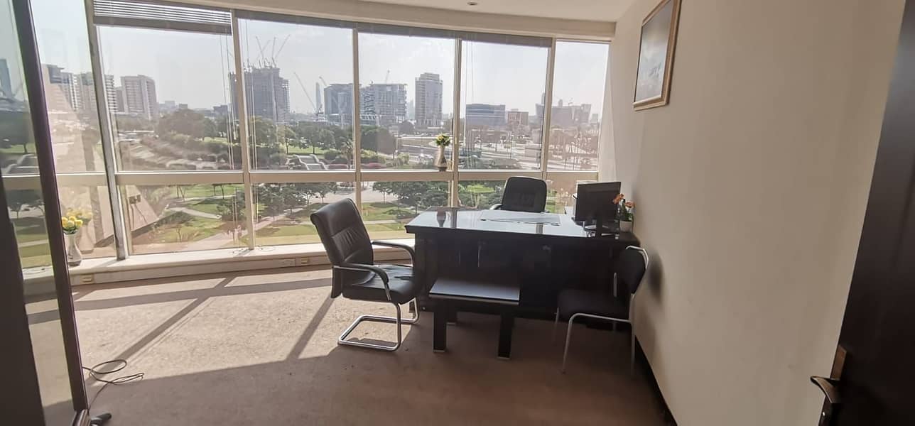furnished office for rent