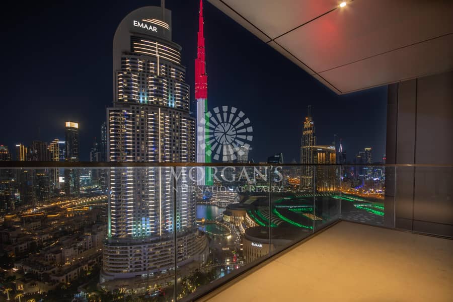 Burj & Fountain View | 3BR + Maid\'s