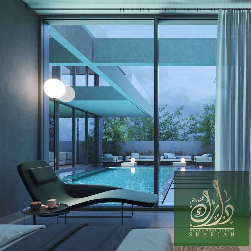 Modern Design - The Largest Community in Sharjah - Affordable prices.