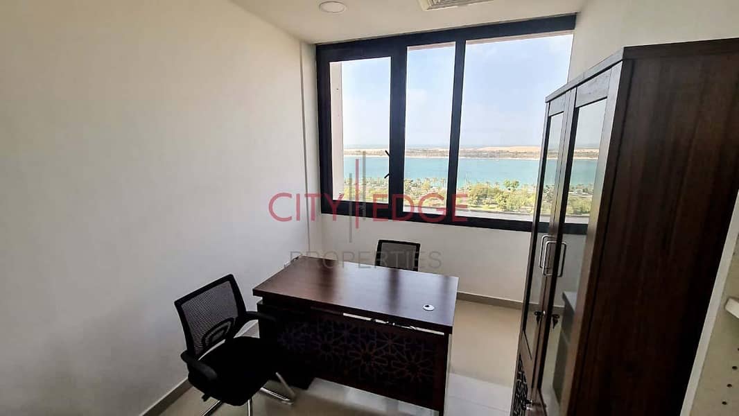 AMAZING NEW BUSINESS CENTER WITH SEA VIEW OFFICES ON CORNICHE !! Hurry to start your business  and enjoy  your view .