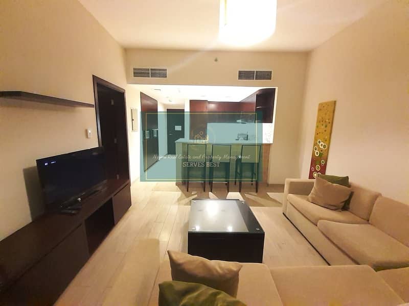 Furnished 1BR+ Facilities+Utilities @5800 Monthly!