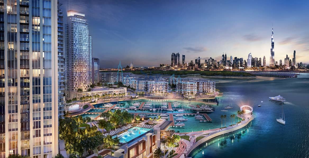 位于迪拜溪港，海港景观公寓大楼，海港景观1号大楼 4 卧室的顶楼公寓 6962000 AED - 4937910
