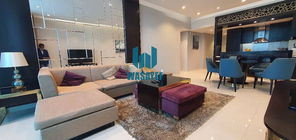 شقة فندقية في أبر كرست،وسط مدينة دبي 3 غرف 220000 درهم - 5555805