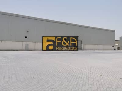 Factory for Rent in Ajman Industrial, Ajman - Warehouse + open Land for Factory Purpose with 250 KV Electricity Power