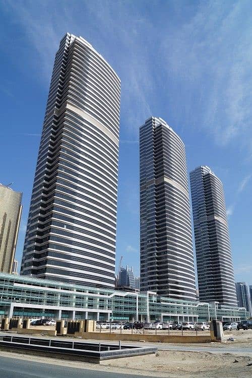 Fitting Office with 12 Car Parking  for Rent in Mazaya Business Avenue JLT