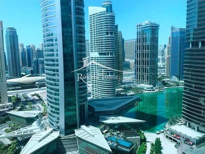 1 Bedroom Flat for Sale in Jumeirah Lake Towers (JLT), Dubai - Lake view 1 bed in Bonnington tower JLT