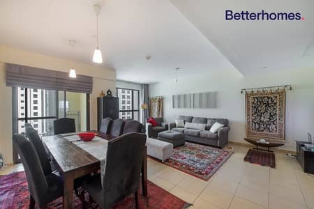 3 Bedroom Flat for Sale in Jumeirah Beach Residence (JBR), Dubai - Sea Views | Unfurnished | Ain Dubai Scenery