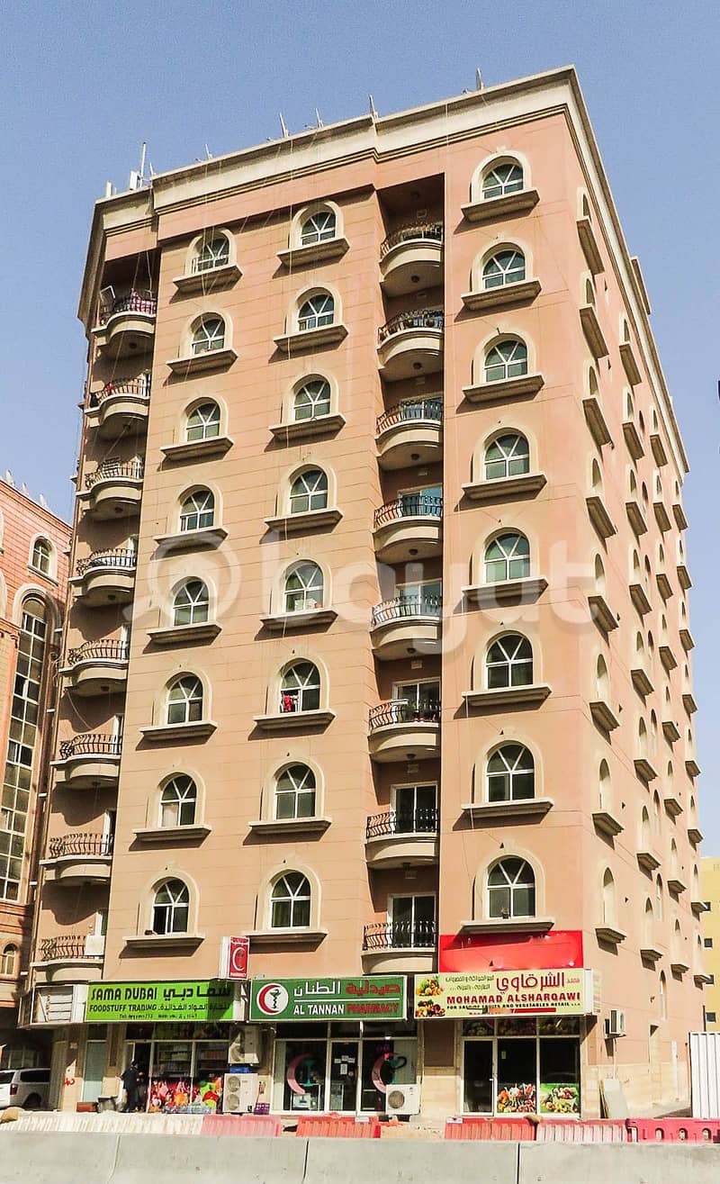 Ajman Apartments, Old Muroor Street, two rooms and a hall, a large area with a balcony