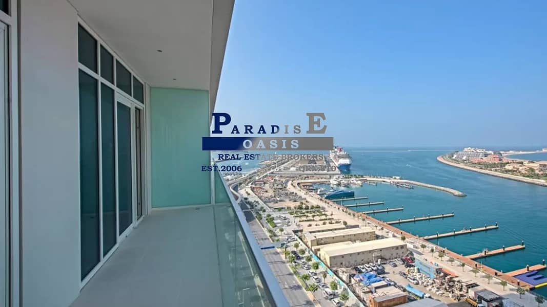 位于迪拜港，艾玛尔海滨社区，日出海湾公寓 1 卧室的公寓 110000 AED - 5556720