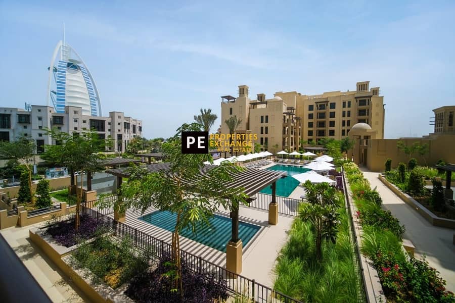 Burj Al Arab View| Luxury|Prime Location| 1Bedroom
