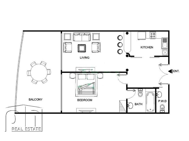 12 Fully Furnished | Large Balcony | Near Metro