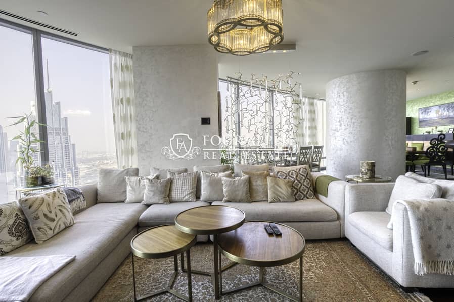 شقة في برج خليفة،وسط مدينة دبي 3 غرف 6500000 درهم - 5255496