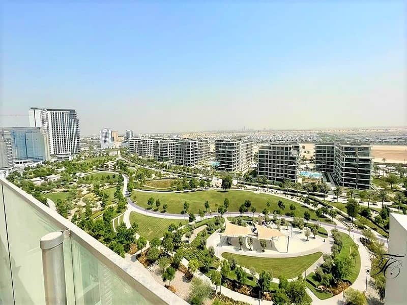 位于迪拜山庄，公园山庄，金合欢公寓 3 卧室的顶楼公寓 235000 AED - 5558145