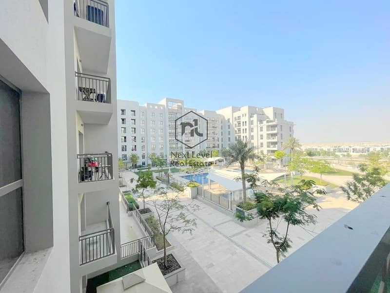 POOL OPEN VIEW | 2 BED ROOM | BALCONY | PARKING | SAFI | TOWN SQUARE