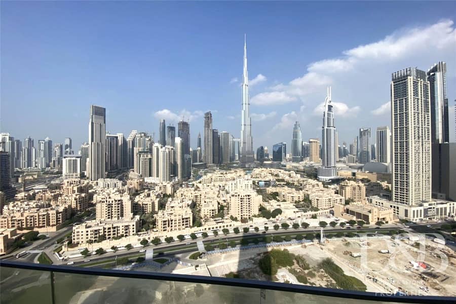 3 Burj Khalifa View | Big Balcony | Vacant Now